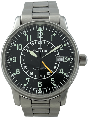 Fortis Flieger Automatik GMT ETA 2893-2
