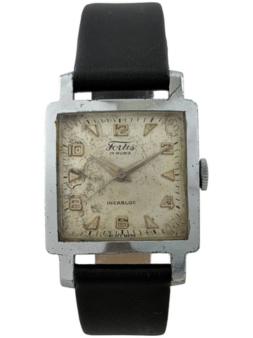 Fortis Handaufzug ETA 1080 mit neuem Armband