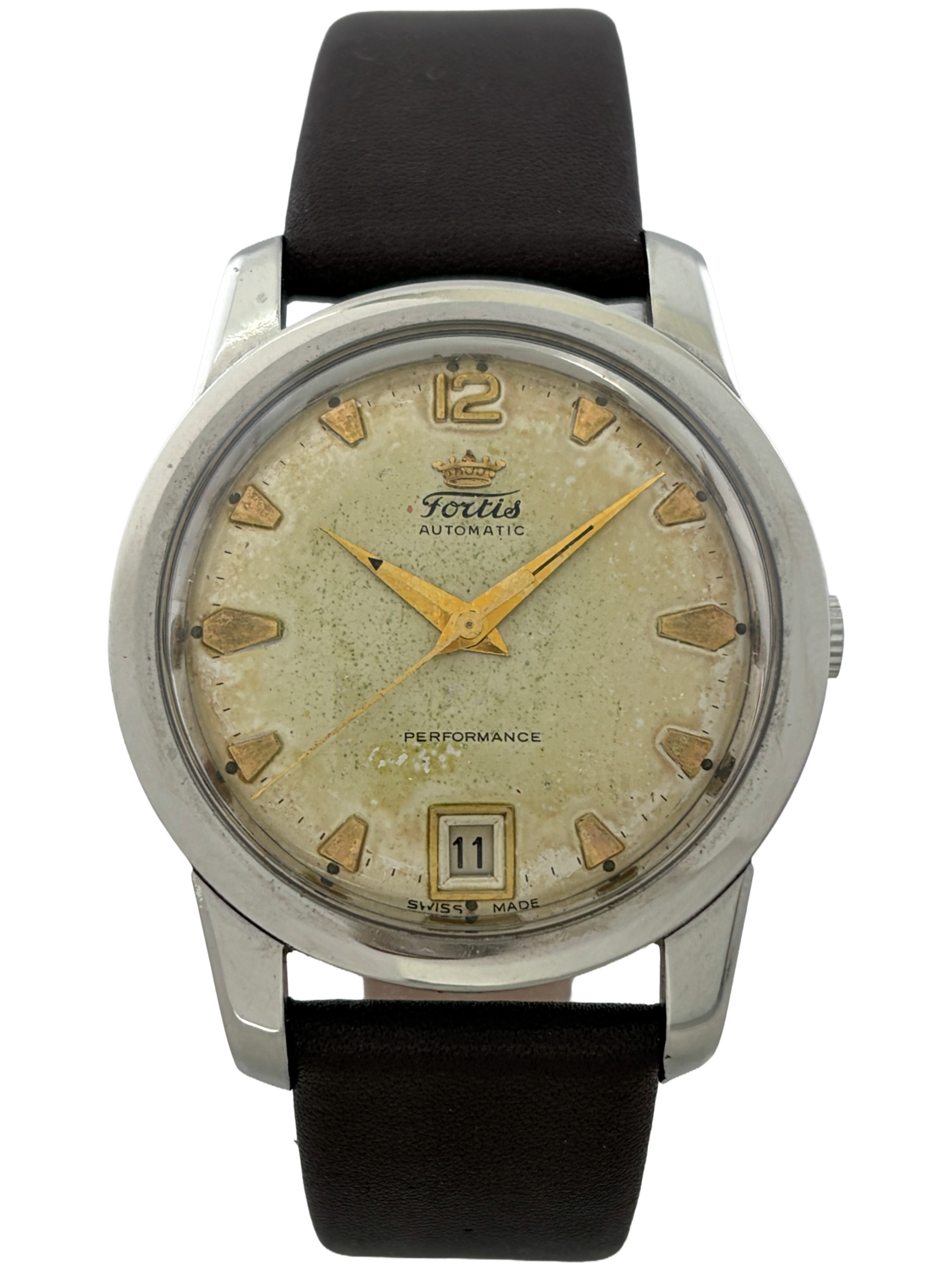 Fortis Performance Fortiflex Automatik mit Datum ETA 1258