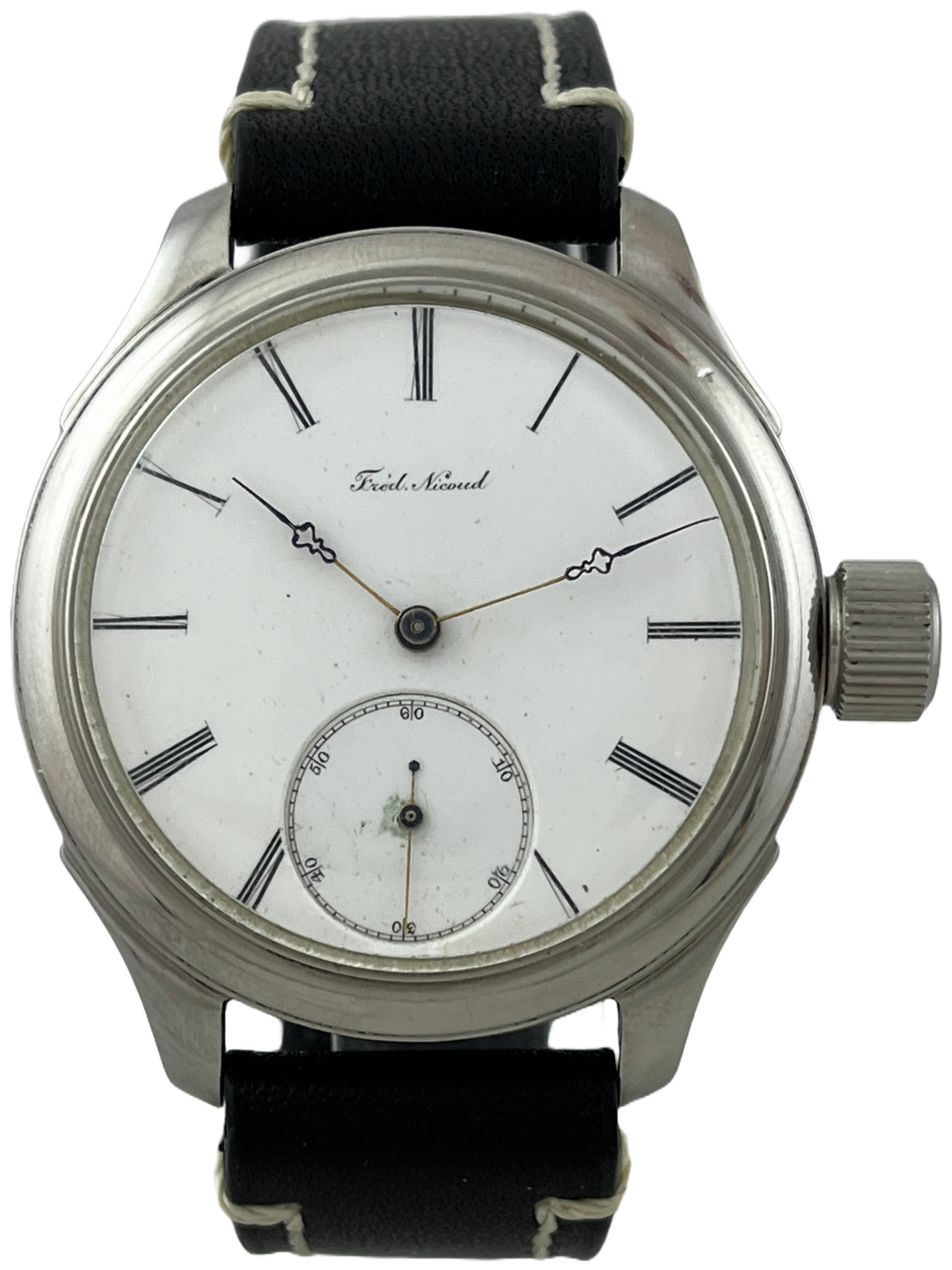 Fred Nicoud Marriage Handaufzug mit Drehscheibe