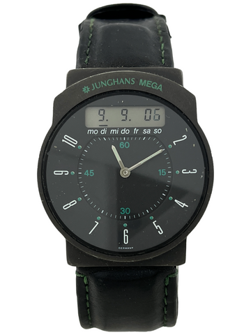 Funkuhr Junghans Mega Ana-Digi Quartz Day & Date