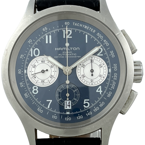 Hamilton Khaki Aviation Chronometer Chronograph Valjoux 7753