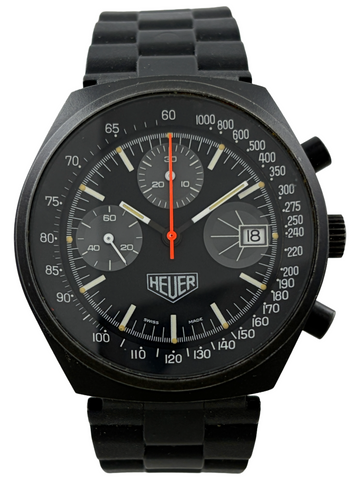 Heuer 13-1 Handaufzug PVD Chronograph Valjoux 7765