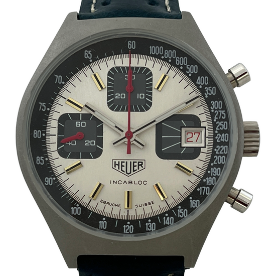 Heuer 1589B Handaufzug Chronograph Valjoux 7765