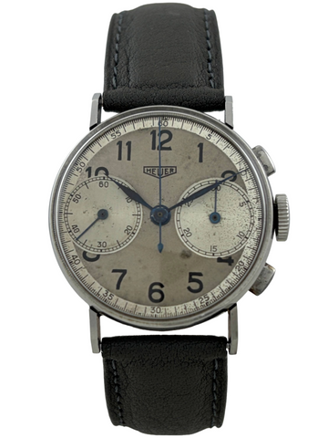 Heuer 343 Big Eyes Handaufzug Chronograph Landeron 13