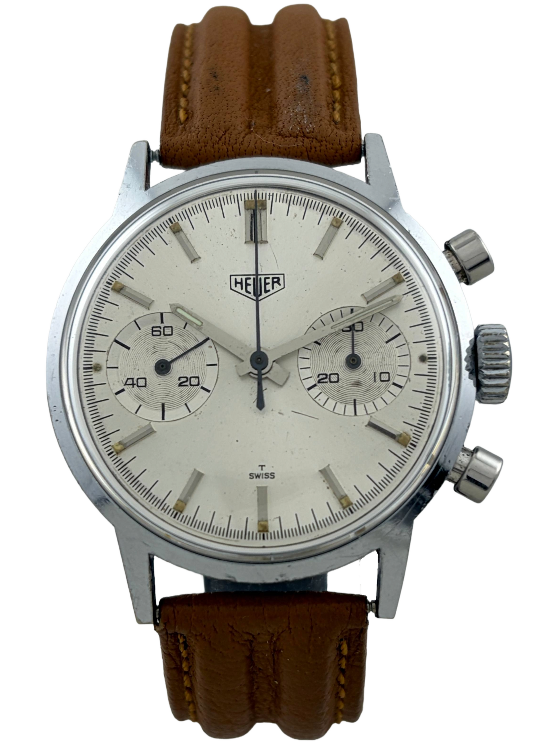 Heuer 7721 Handaufzug Chronograph Valjoux 7730