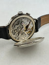 Eberhard & Co 925 Silver Hand-Wound Chronograph Cal. 14