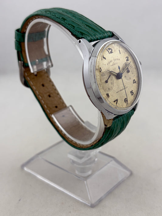 Favre Leuba Handaufzug Chronograph Landeron 148