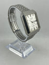 Rektangulær Citizen Crystron Quartz Day & Date med armbånd