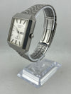 Rektangulær Citizen Crystron Quartz Day & Date med armbånd