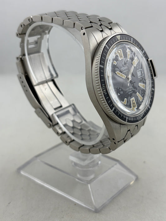 Neue Yema Superman Skin Diver Automatik Sellita SW200-1 mit Box