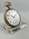 Taschenuhr Handaufzug aus 0,800er Silber mit schönem Gehäuse