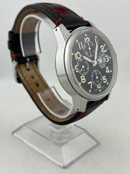 Zeno Watch Basel OS Pilot Automatik Chronograph Valjoux 7750