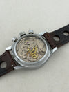 Poljot Buran Hand-Wound Pilot's Chronograph with a Crystal Back