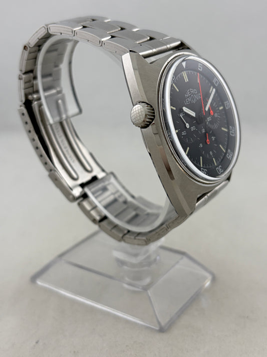 Nero Lemania Handaufzug Flieger Chronograph Kal. 1873