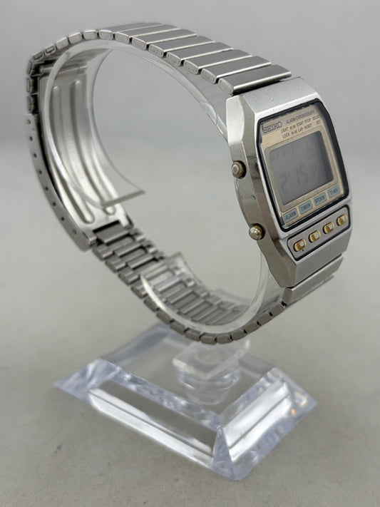 Digital Seiko Quartz LCD Alarm Chronograph