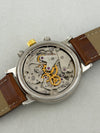Chronographe Poljot à remontage manuel, acier/or, avec date