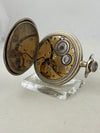 Taschenuhr Handaufzug 51mm mit Nickel-Gehäuse