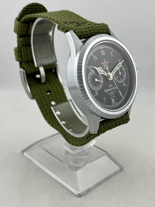Junkers "Les Spécialistes" Chronographe d'Aviateur à remontage manuel Poljot 3133