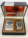 Heuer Manhattan GMT Chronosplit LCD Chronograph Full Set