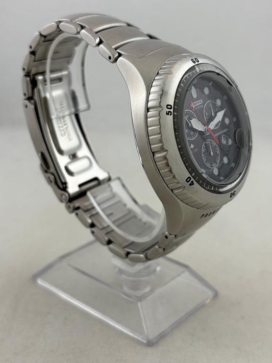 Citizen Promaster Eco-Drive Quartz Alarm Chronograph