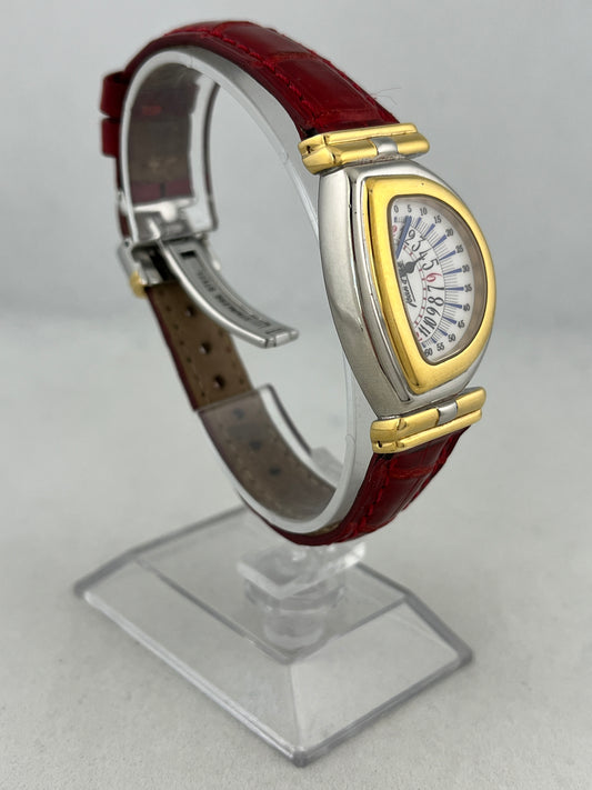 Sectana Jean D'Eve Retrograde Jump Hour al quarzo con bracciale Jaeger-LeCoultre
