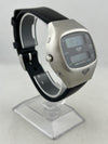 Cronografo Heuer Chronosplit LCD con cinturino in gomma