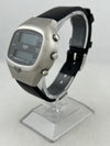 Cronografo Heuer Chronosplit LCD con cinturino in gomma