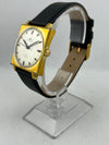 Dugena 444 Handaufzug Bifora 115 mit Lederarmband