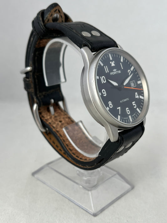Flieger Fortis 40mm Automatik ETA 2824-2 mit Laco Armband