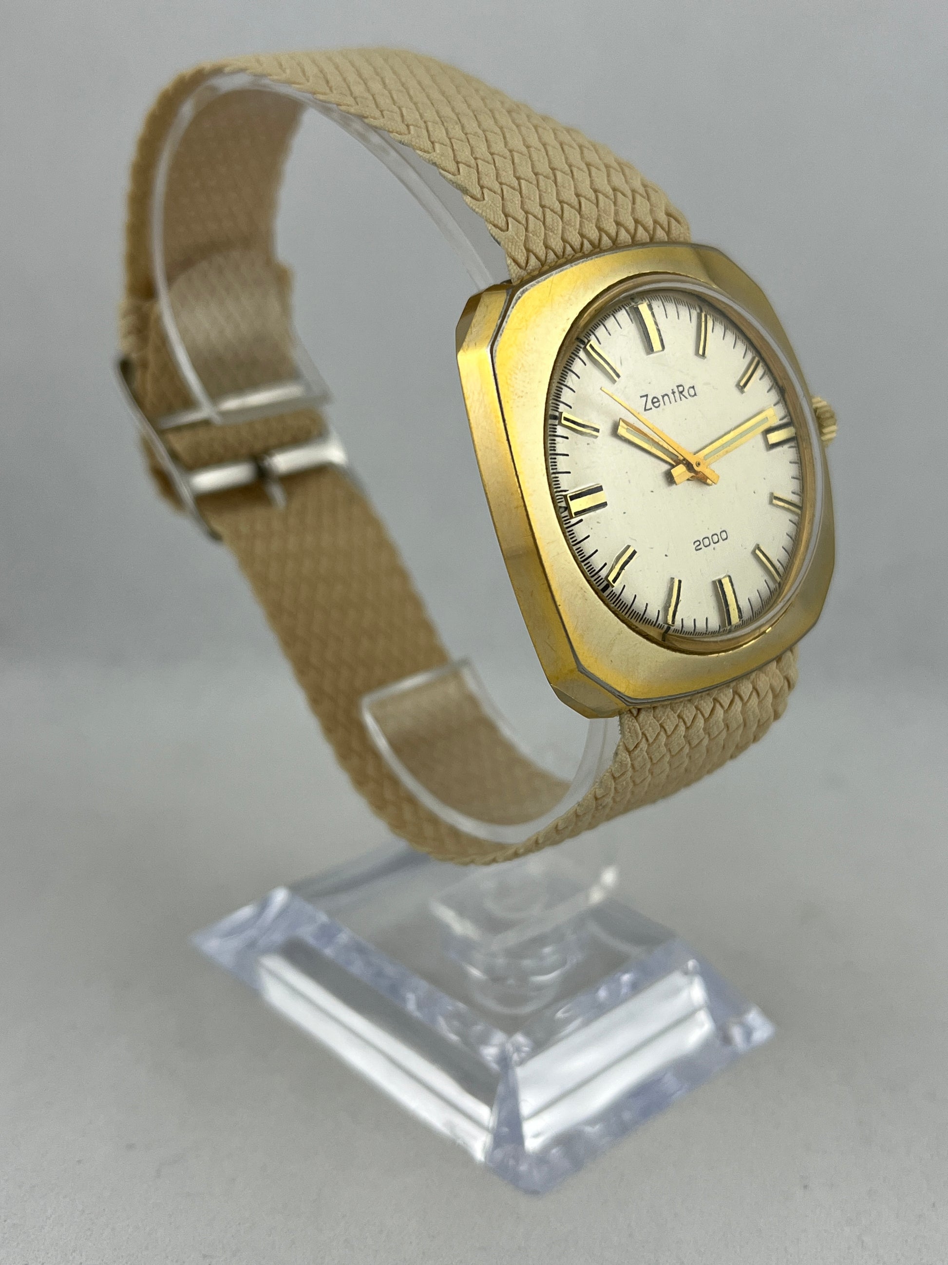 Handaufzug Zentra Uhr Gold Alt Zentra 2000 Uhr Zentra Damenuhr Alt