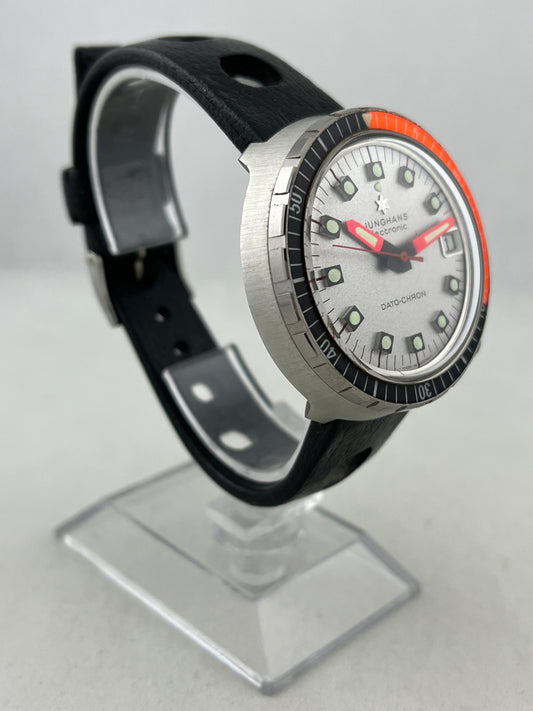 NOS Taucher Junghans electronic Dato-Chron 40mm Kal. 600.12