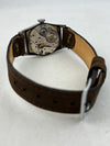 Art Deco Hellas à remontage manuel Helia 810 avec bracelet en cuir