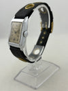 Military Art Deco Bifora hand-wound with luminous hands