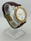Poljot hand-wound chronograph steel/gold cal. 3133