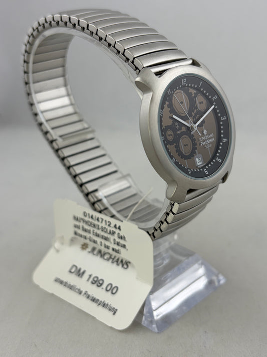 NOS Junghans Phoenix Solar Quartz mit Box