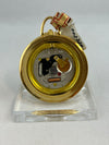 Vintage guld savonette lommeur Kienzle Quartz FE 7220 med skjold