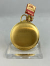 Vintage guld savonette lommeur Kienzle Quartz FE 7220 med skjold