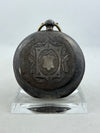 Pocket watch Fabriques Reunies Savonette key-wound in 0.875 silver