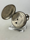 Pocket watch Fabriques Reunies Savonette key-wound in 0.875 silver