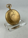 Reloj de bolsillo Waltham Empress savonette de cuerda manual con hermosa caja
