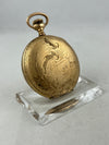 Reloj de bolsillo Waltham Empress savonette de cuerda manual con hermosa caja