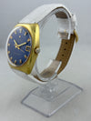 Junghans electronic Dato-Chron with blue dial