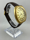 Goldene Osco Automatic Kal. PUW 1561 mit großem Gehäuse