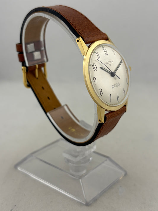 Stowa Registered Handaufzug mit Sunburst-Dial