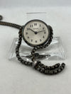 Taschenuhr Anhängeuhr Anker Handaufzug mit langer Kette