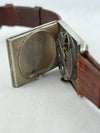 Art Deco Herald Exploding Numbers Handaufzug aus 0,800er Silber