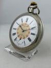 Railroad pocket watch Doxa antimagnetic manual winding 68mm