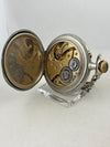 Railroad pocket watch Doxa antimagnetic manual winding 68mm