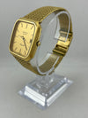 Luksuriøs Golden Certina Newport Quartz med dato display